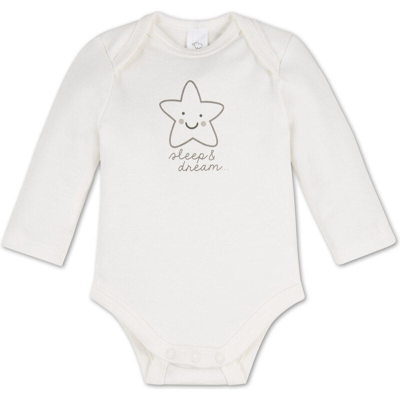 C&A Baby Langärmeliger Baby-Body in Weiss