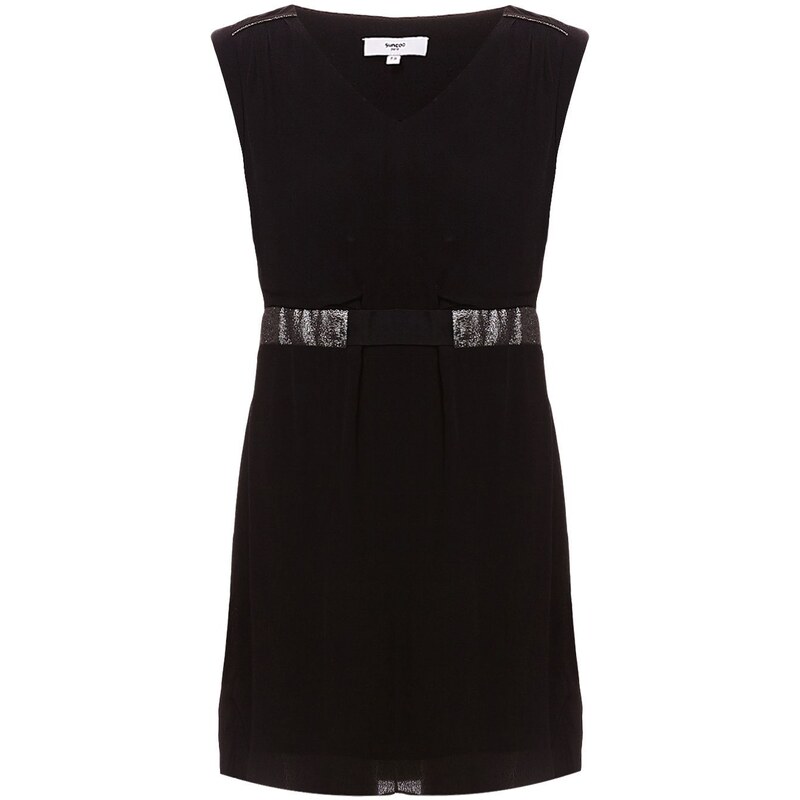 Suncoo Claudie - Kleid mit kurzem Schnitt - schwarz