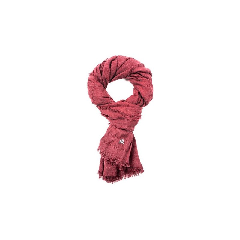 Damen LERROS Schal mit Streifen LERROS rot