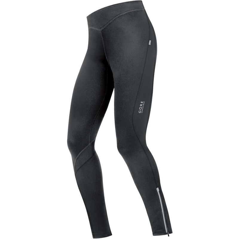 Gore Running Wear: Damen Laufhose / Lauftight Essential 2.0 Lady Tight - schwarz, schwarz, verfügbar in Größe 34,36,38,40