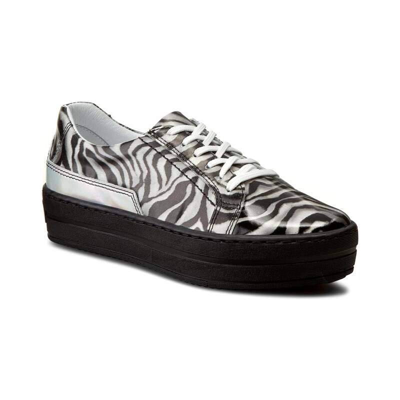 Sneakers SIMEN - 0279 L. Zebra/Lustro Jasne
