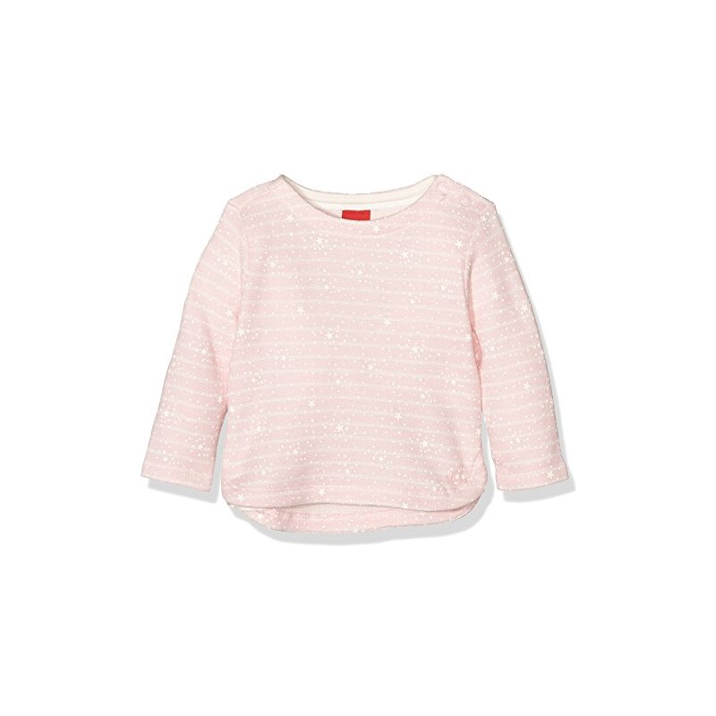s.Oliver Baby-Mädchen Sweatshirt in Ringeloptik