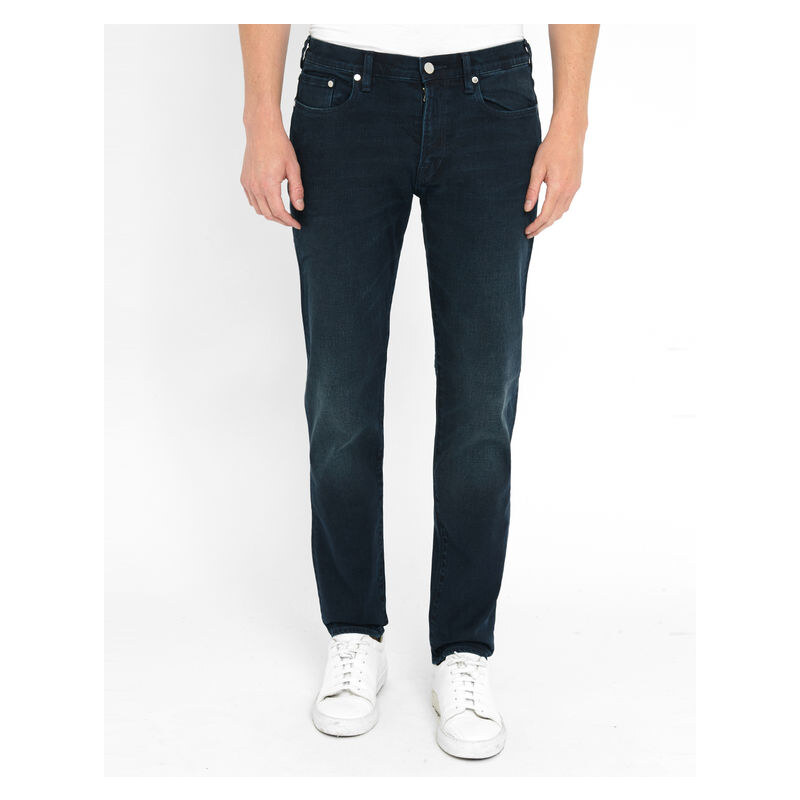 PS By Paul Smith Blaue Jeans Tapered Overdyed