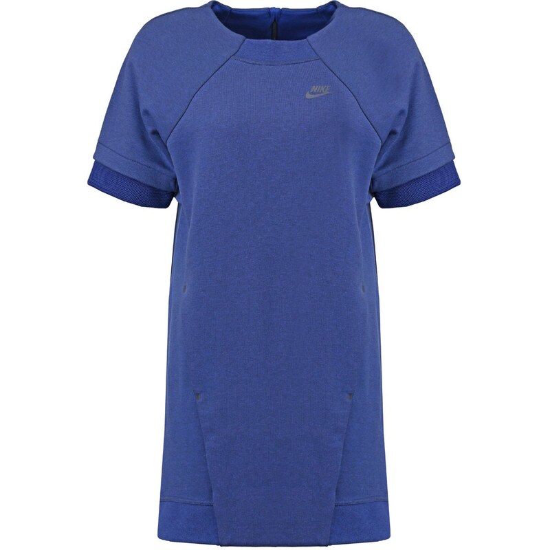 Nike Sportswear TECH FLEECE Jerseykleid deep royal blue/heather/loyal blue/obsidian