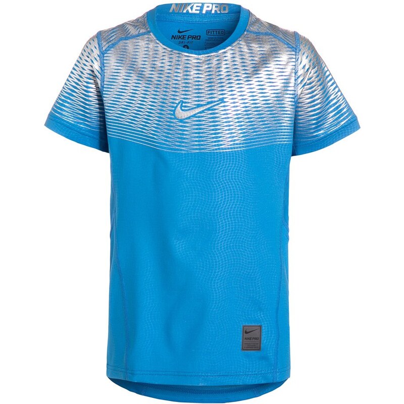Nike Performance PRO HYPERCOOL MAX Funktionsshirt bleu clair / argenté