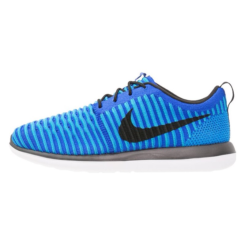 Nike Sportswear ROSHE TWO FLYKNIT Sneaker low racer blue/black/photo blue/blue lagoon