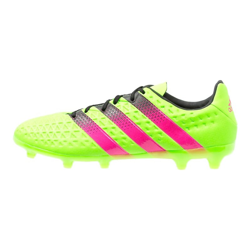 adidas Performance ACE 16.3 FG/AG Fußballschuh Nocken solar green/shock pink/core black