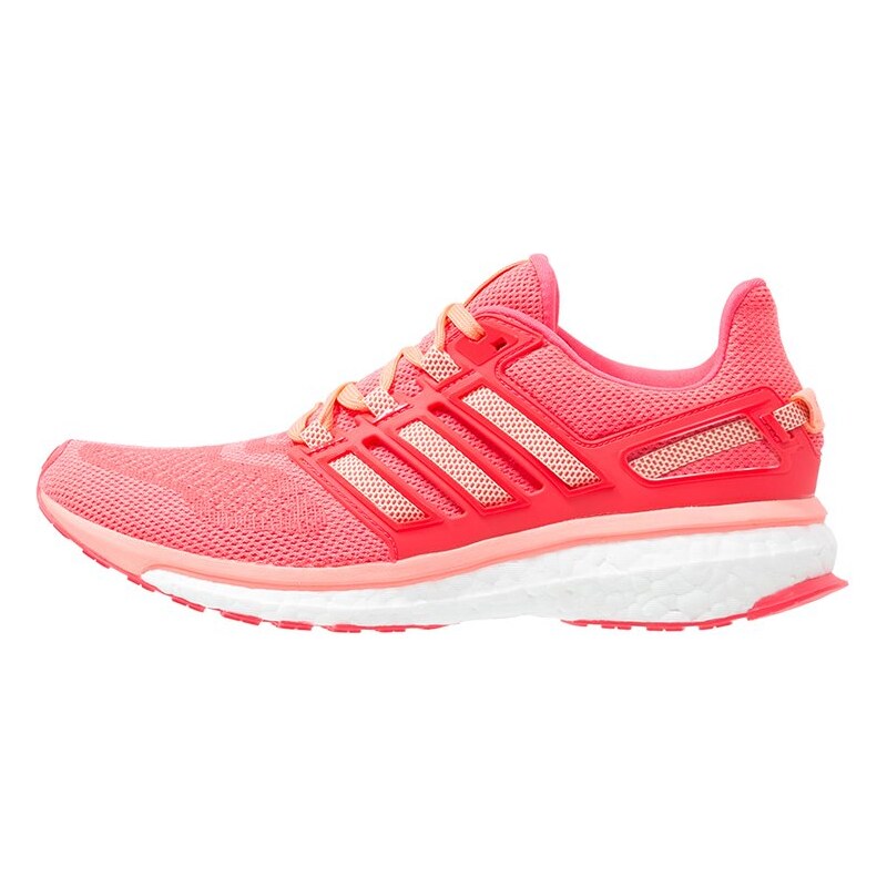 adidas Performance ENERGY BOOST 3 Laufschuh Neutral sun glow/halo pink/shock red