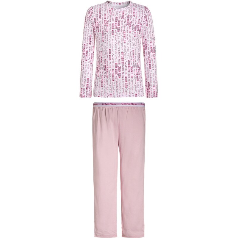 Calvin Klein Underwear Pyjama white/viva pink