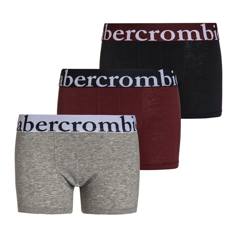 Abercrombie & Fitch 3 PACK Panties navy/grey/burgundy