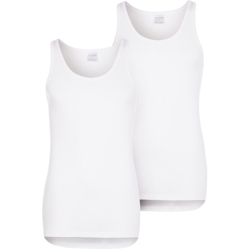 Schiesser ORIGINAL CLASSICS 2 PACK Unterhemd / Shirt weiß
