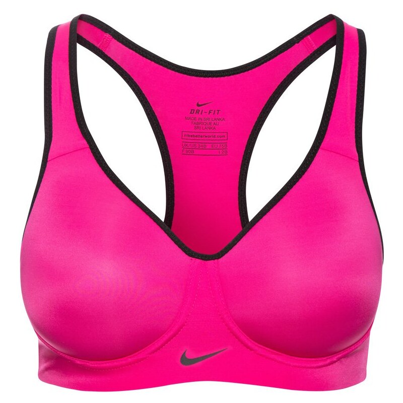 Nike Performance PRO RIVAL SportBH vivid pink/black