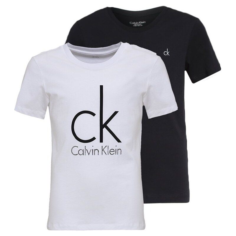 Calvin Klein Underwear 2 PACK Unterhemd / Shirt black/white