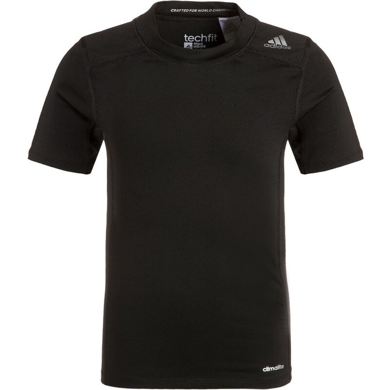 adidas Performance TECHFIT BASE Unterhemd / Shirt black