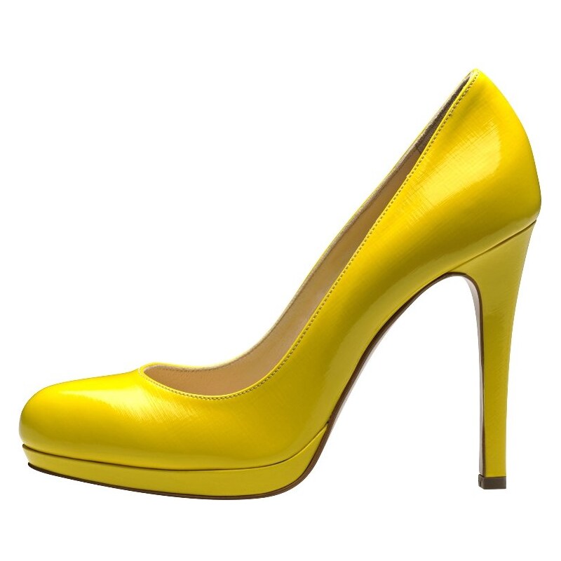 Evita High Heel Pumps yellow