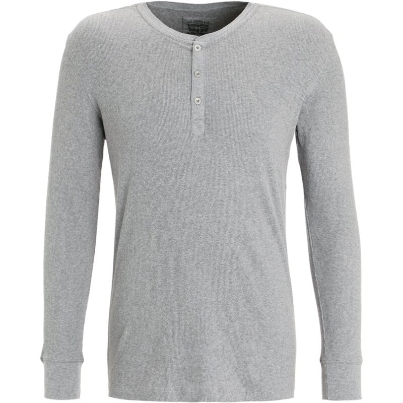 Levi´s® LEVIS 300LS LONG SLEEVE HENLEY Nachtwäsche Shirt middle grey melange