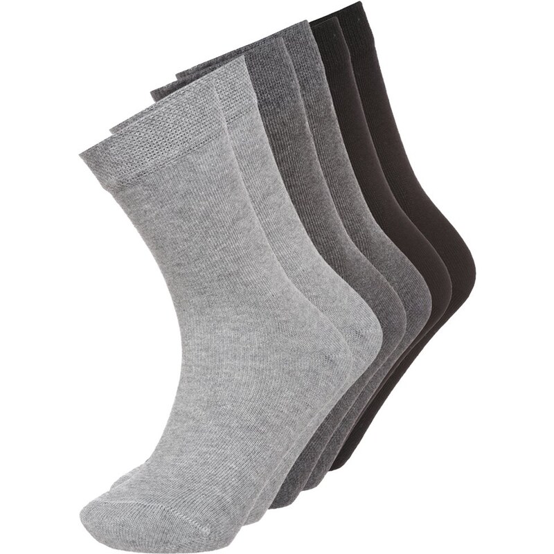 Ewers 6 PACK Socken black/anthrazit melange/grau melange