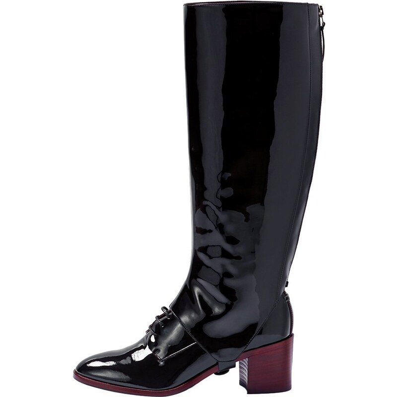 Aeyde AXLG Stiefel black patent