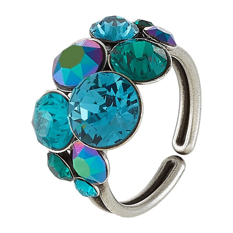 Konplott PETIT GLAMOUR Ring blue/green