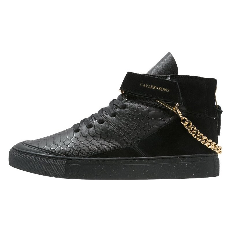 Cayler & Sons HAMACHI Sneaker high black/gold