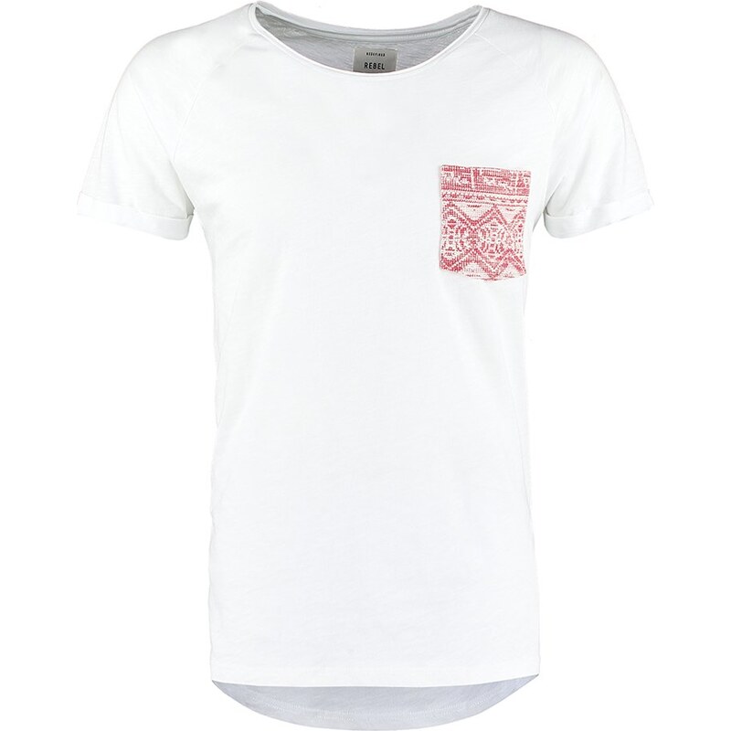 Redefined Rebel BARDO TShirt print white