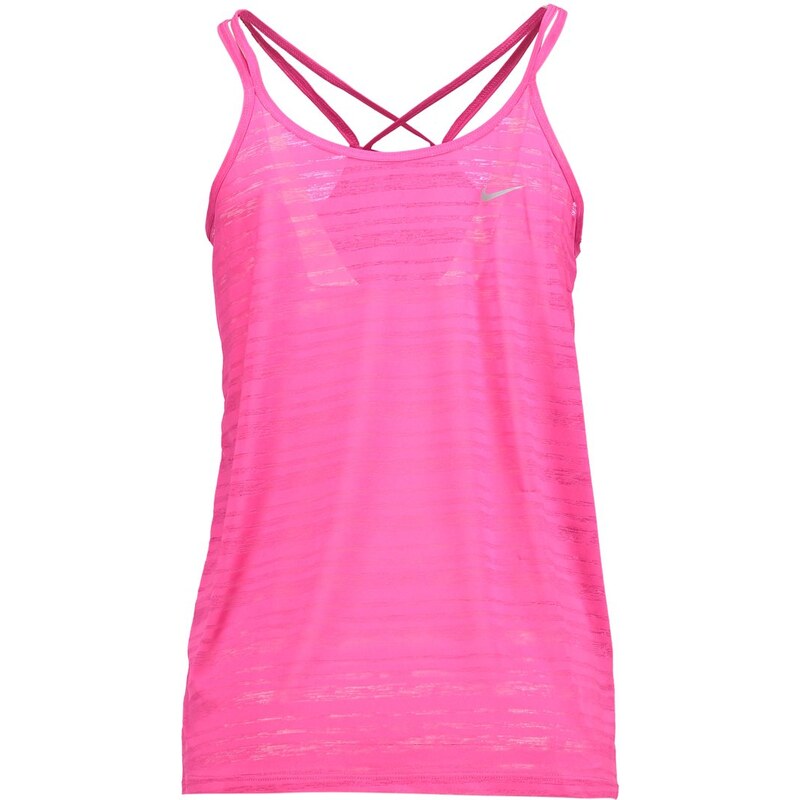 Nike Performance COOL BREEZE Top vivid pink/reflective silver