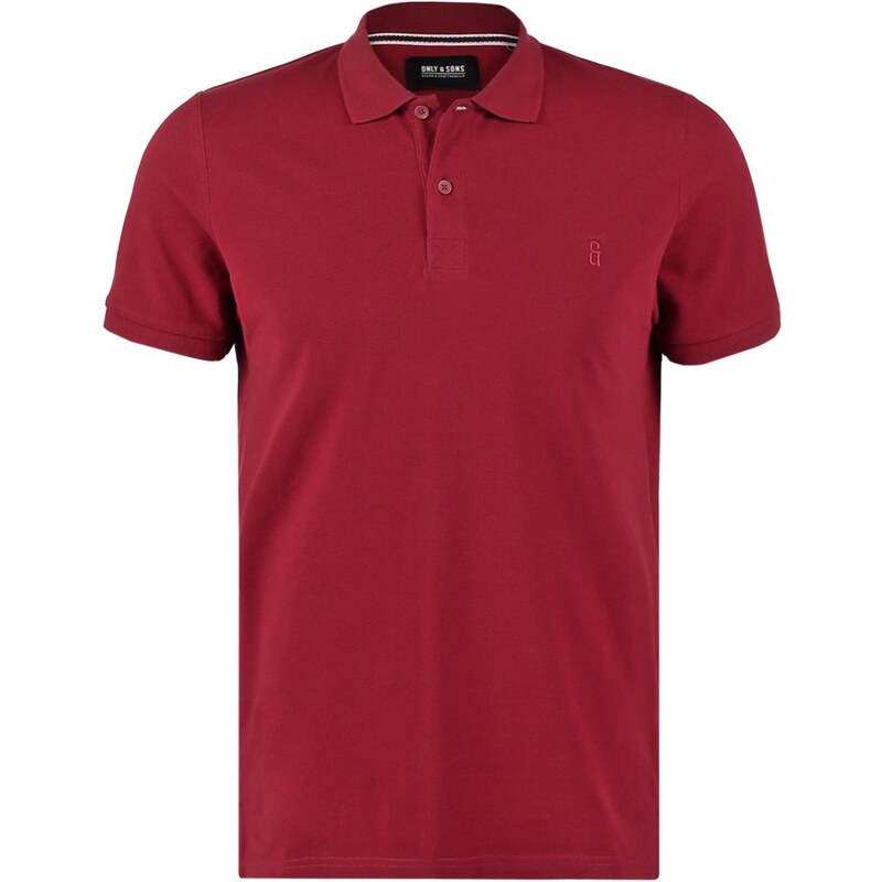 Only & Sons ONSPIQUE Poloshirt cabernet