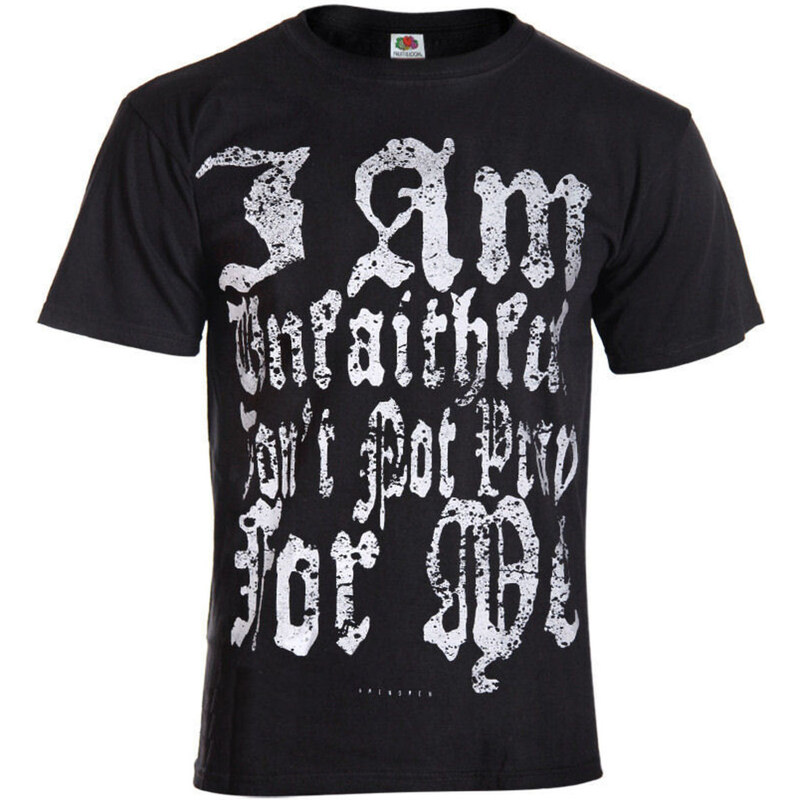 Hardcore T-Shirt Männer - I Am Unfaithful - AMENOMEN - KOMEN006