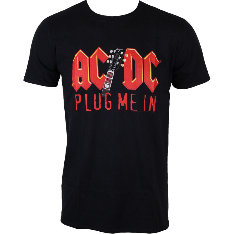 Metal T-Shirt Männer AC-DC - Plug me in with Angus Young - LOW FREQUENCY - ACTS050012