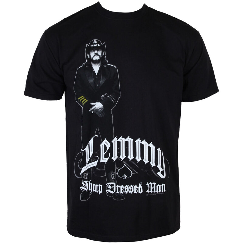 Metal T-Shirt Männer Motörhead - Lemmy Sharp Dressed - ROCK OFF - LEMTS02MB