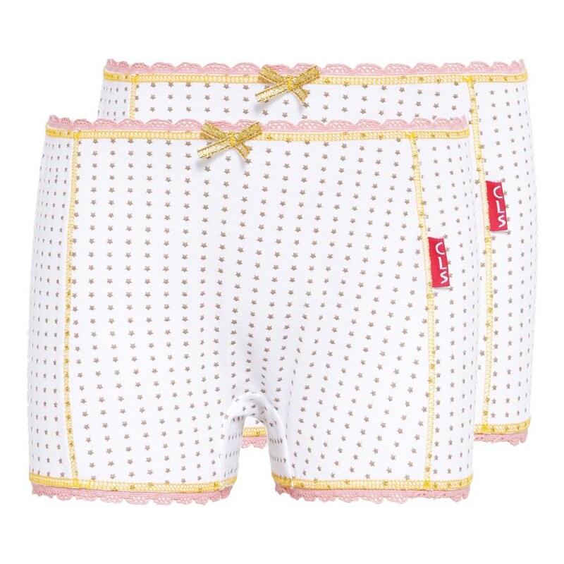 Claesen‘s 2 PACK Panties white/gold
