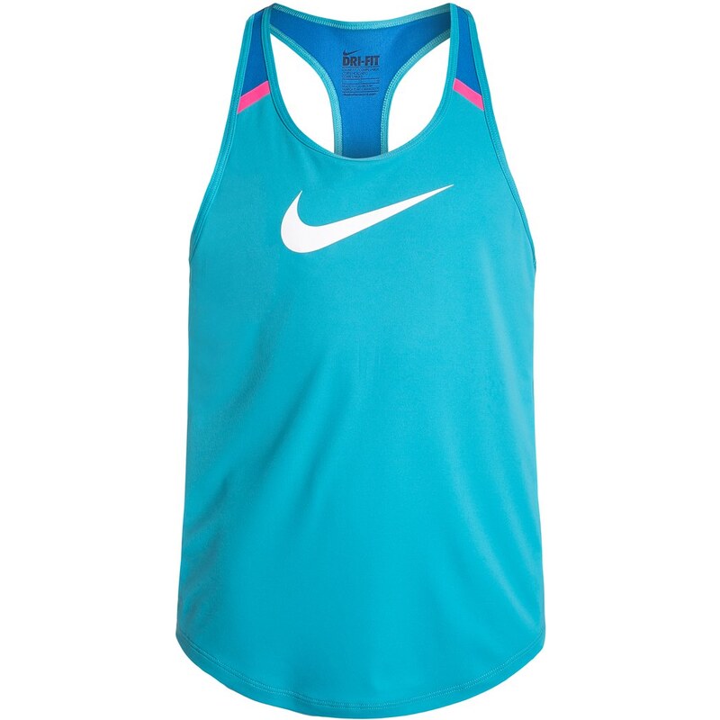 Nike Performance Top omega blue/photo blue/vivid pink/white