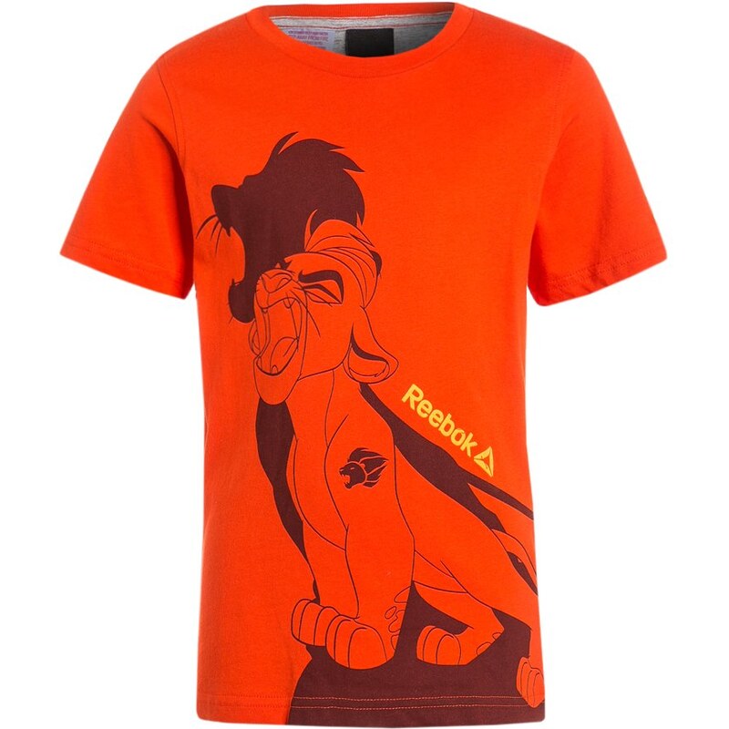Reebok TShirt print bold orange