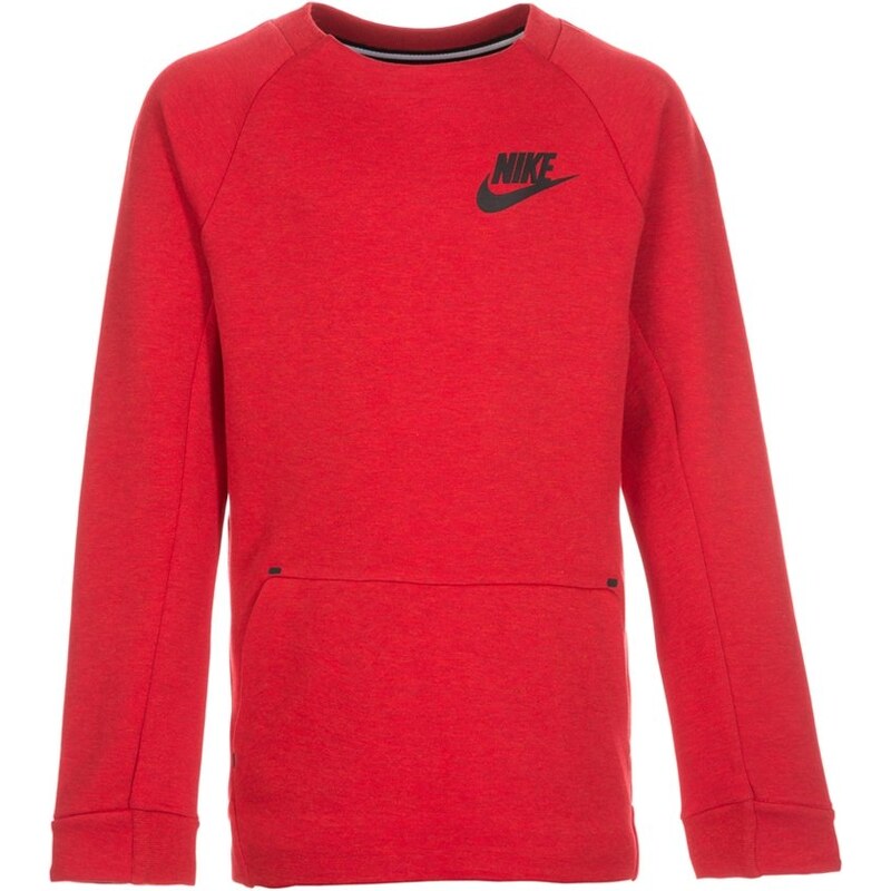 Nike Performance TECH FLEECE Sweatshirt university red heather/black