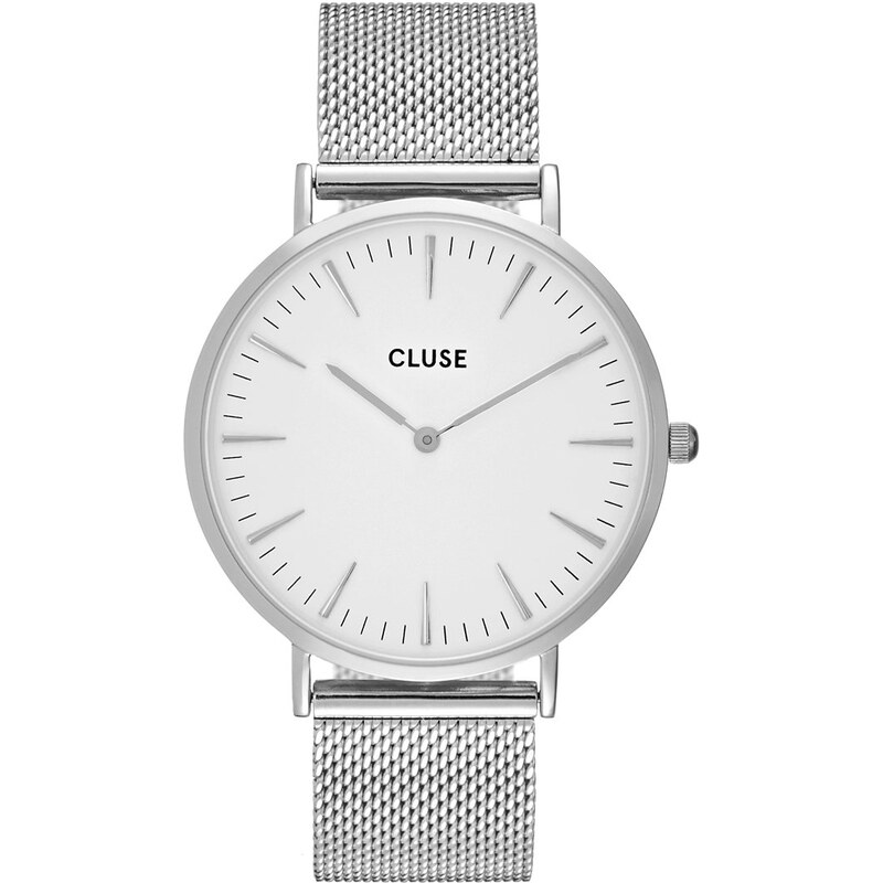 Cluse LA BOHÈME Uhr silvercoloured/white