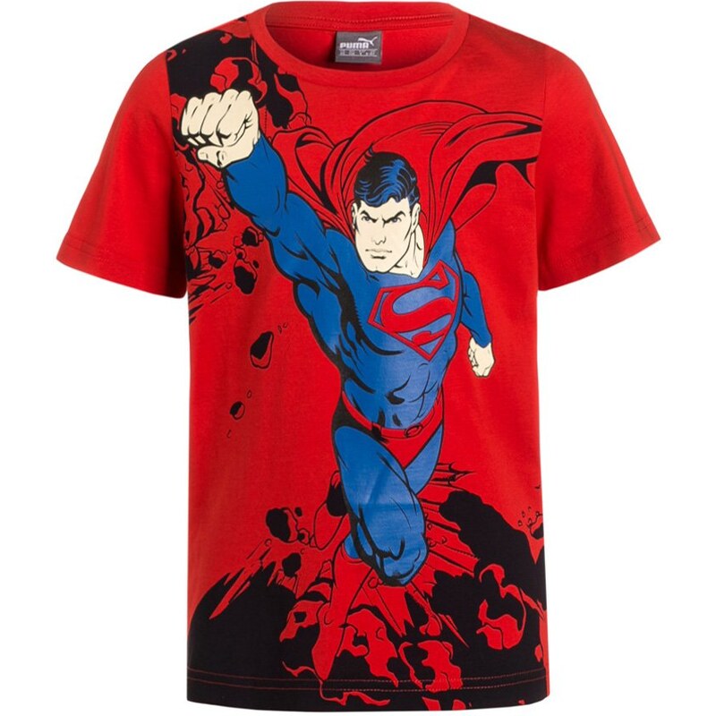Puma FUN SUPERMAN TShirt print red