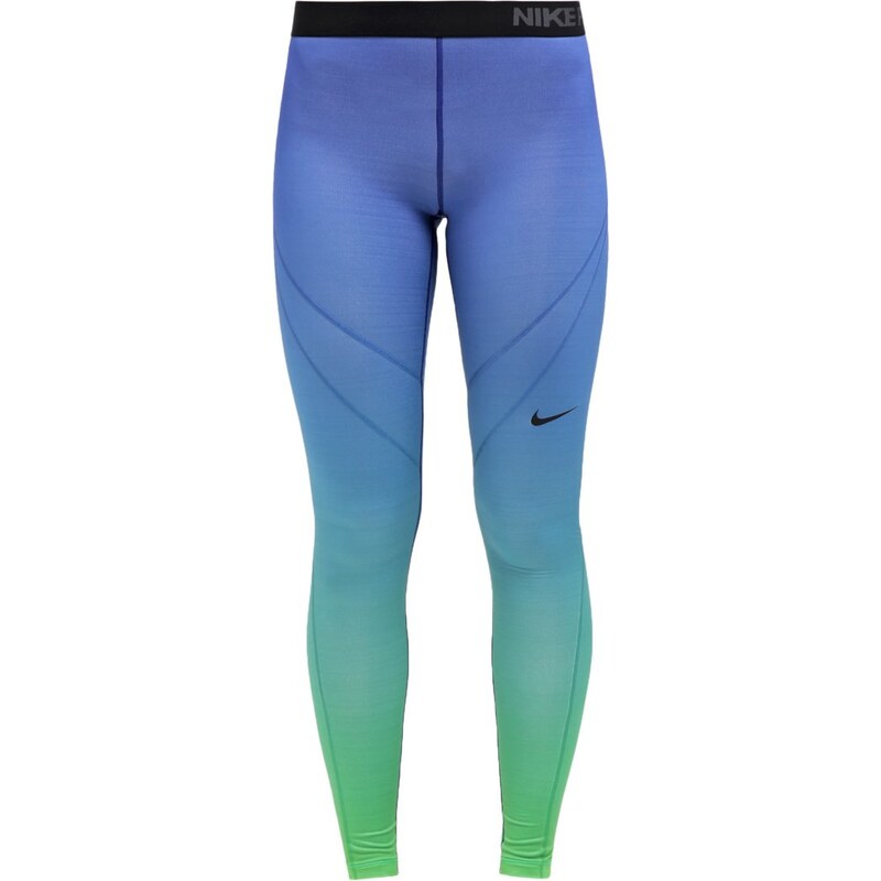 Nike Performance Tights light green spark/deep royal blue/black