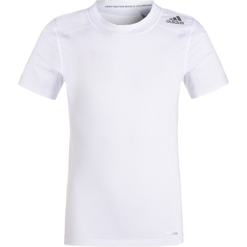 adidas Performance TECHFIT BASE Unterhemd / Shirt white