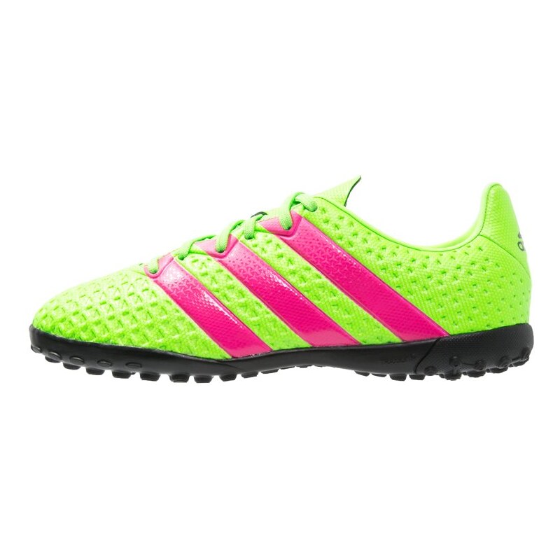 adidas Performance ACE 16.4 TF Fußballschuh Multinocken solar green/shock pink/core black