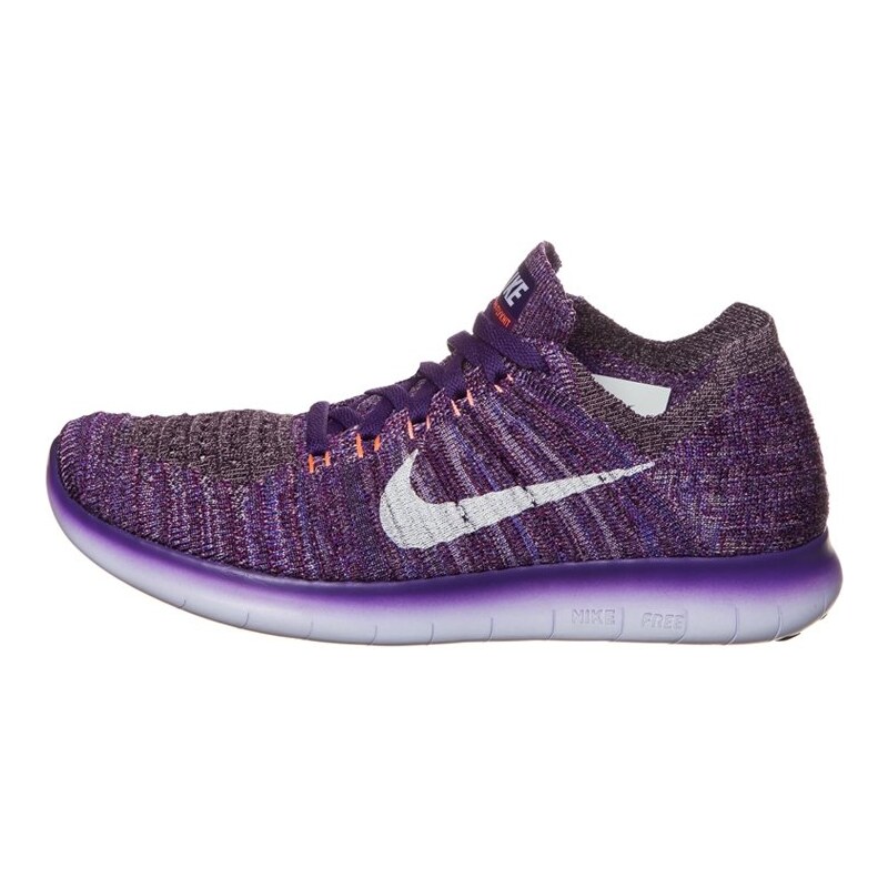 Nike Performance FREE RN Laufschuh Neutral grand purple/bright mango/plum fog