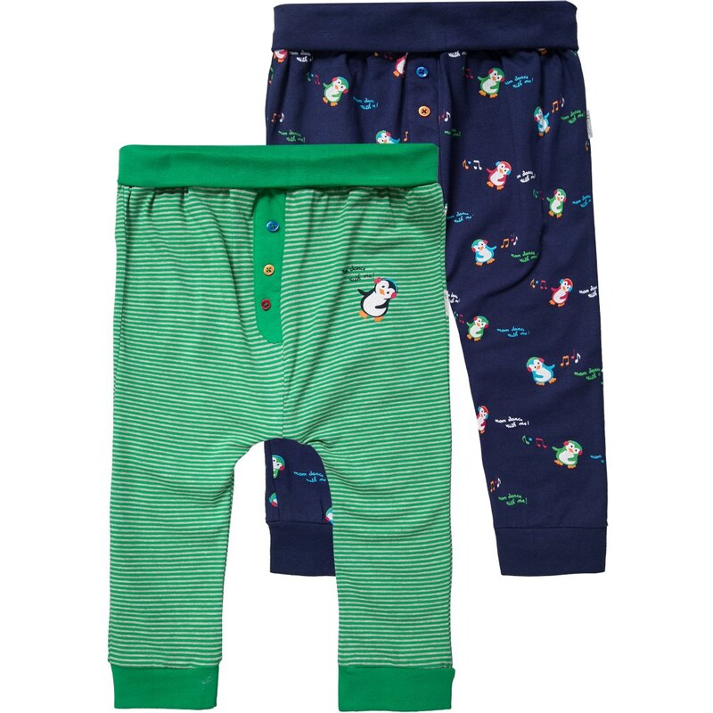 Gelati Kidswear 2 PACK Stoffhose blau/grün/multicolor