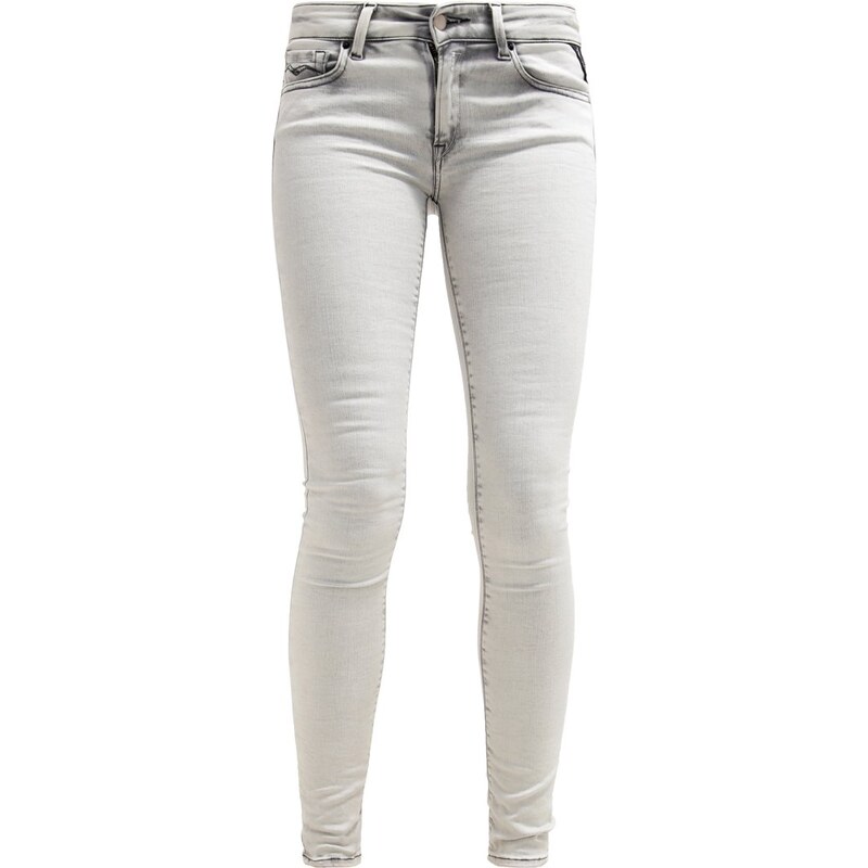 Replay LUZ Jeans Skinny Fit crinkled bleached