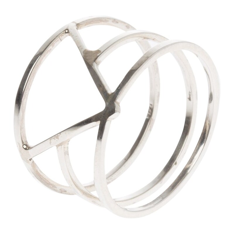 A Brend NANNE Ring silvercoloured