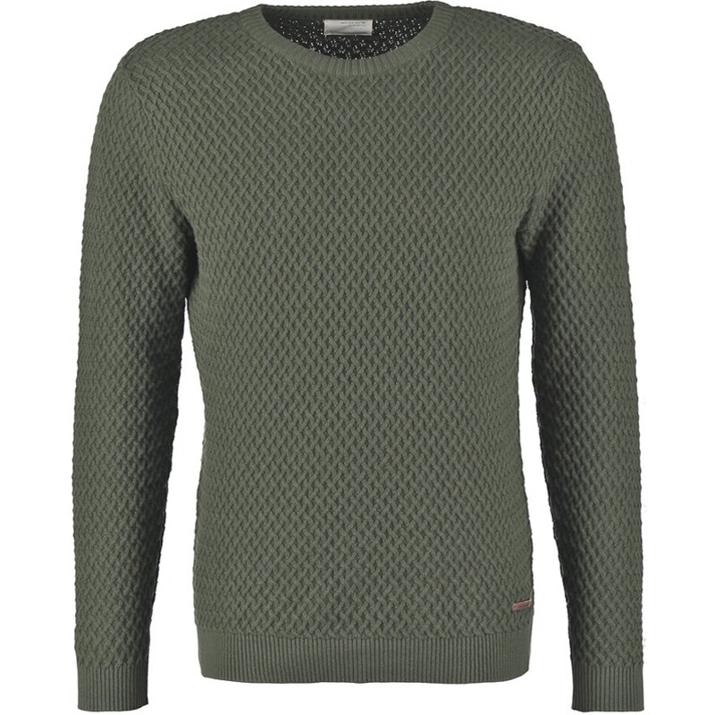 Knowledge Cotton Apparel Strickpullover rifle green