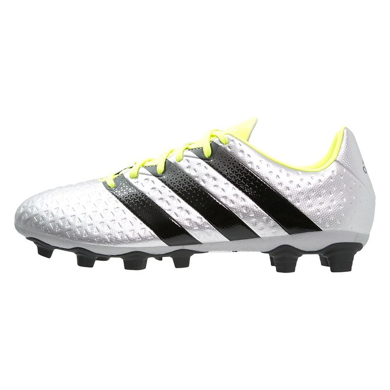 adidas Performance ACE 16.4 FXG Fußballschuh Nocken silver metallic/core black/solar yellow