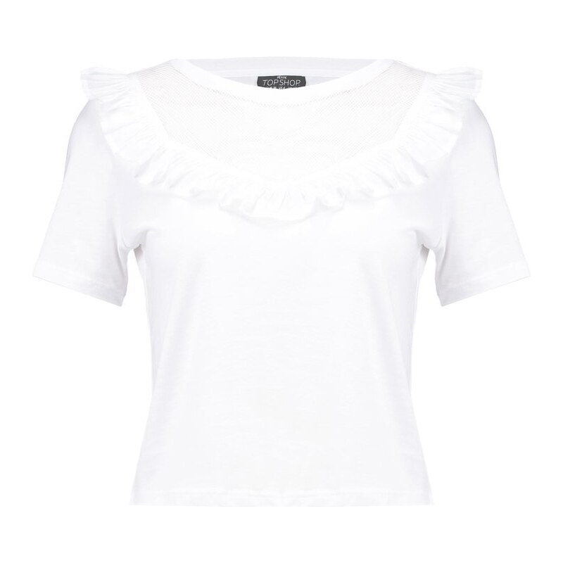 Topshop Petite TShirt print white