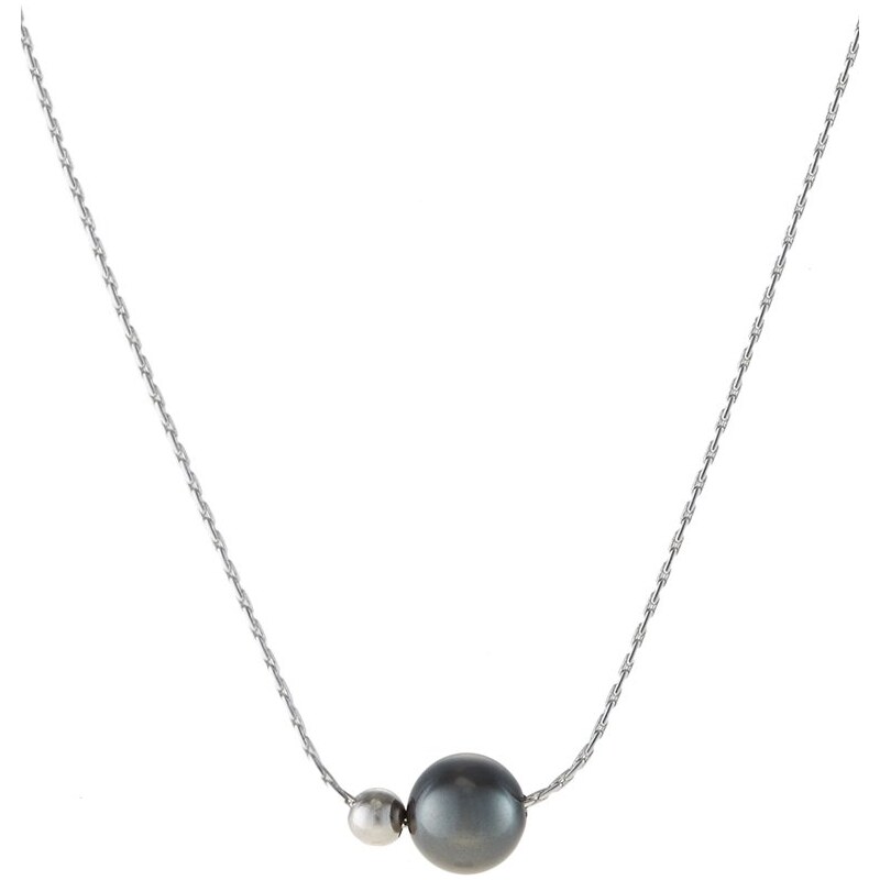 TomShot Halskette silvercoloured/black