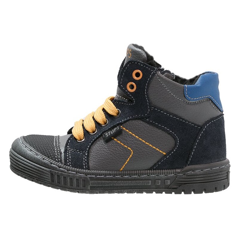 STUPS Sneaker high nero/grigio