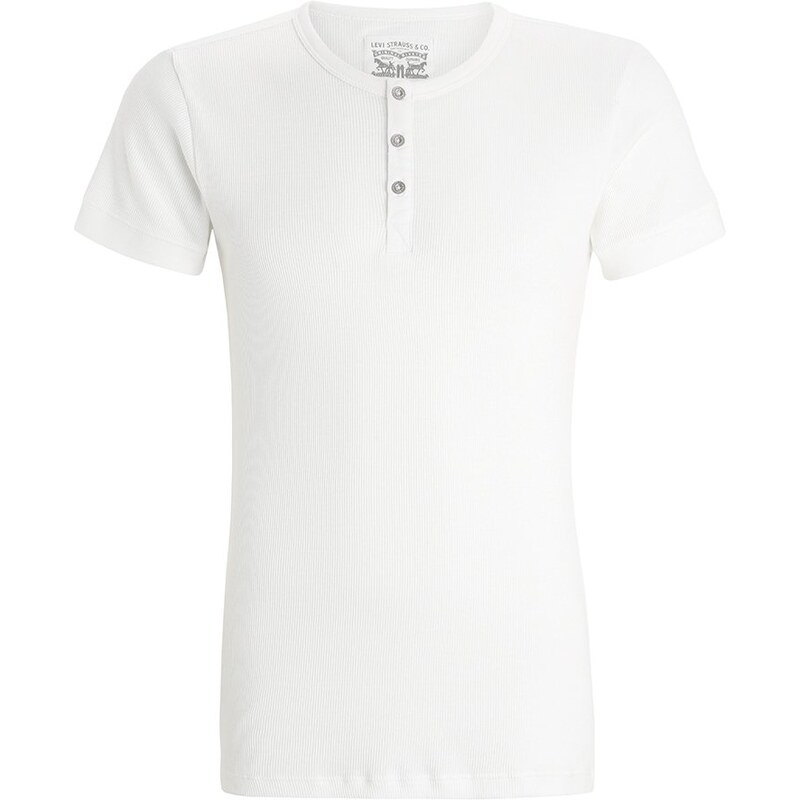 Levi´s® LEVIS 300LS SHORT SLEEVE HENLEY Nachtwäsche Shirt white