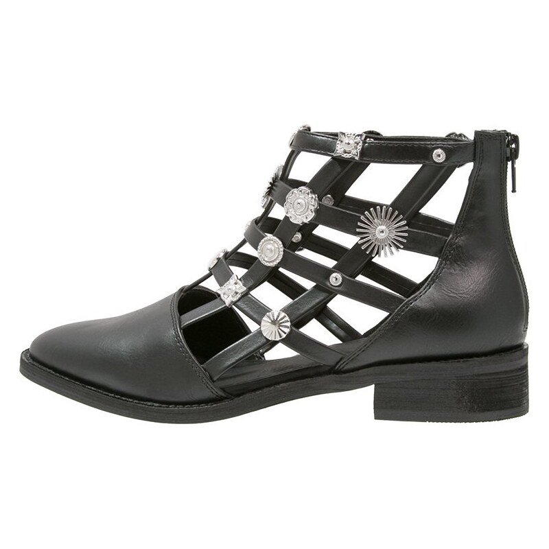 Eeight RAIN Ankle Boot black/silver